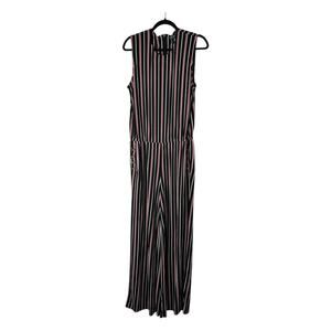 Lauren Ralph Lauren Jumpsuit Size L Multicolor‎ Striped Wide Leg Sleeveless